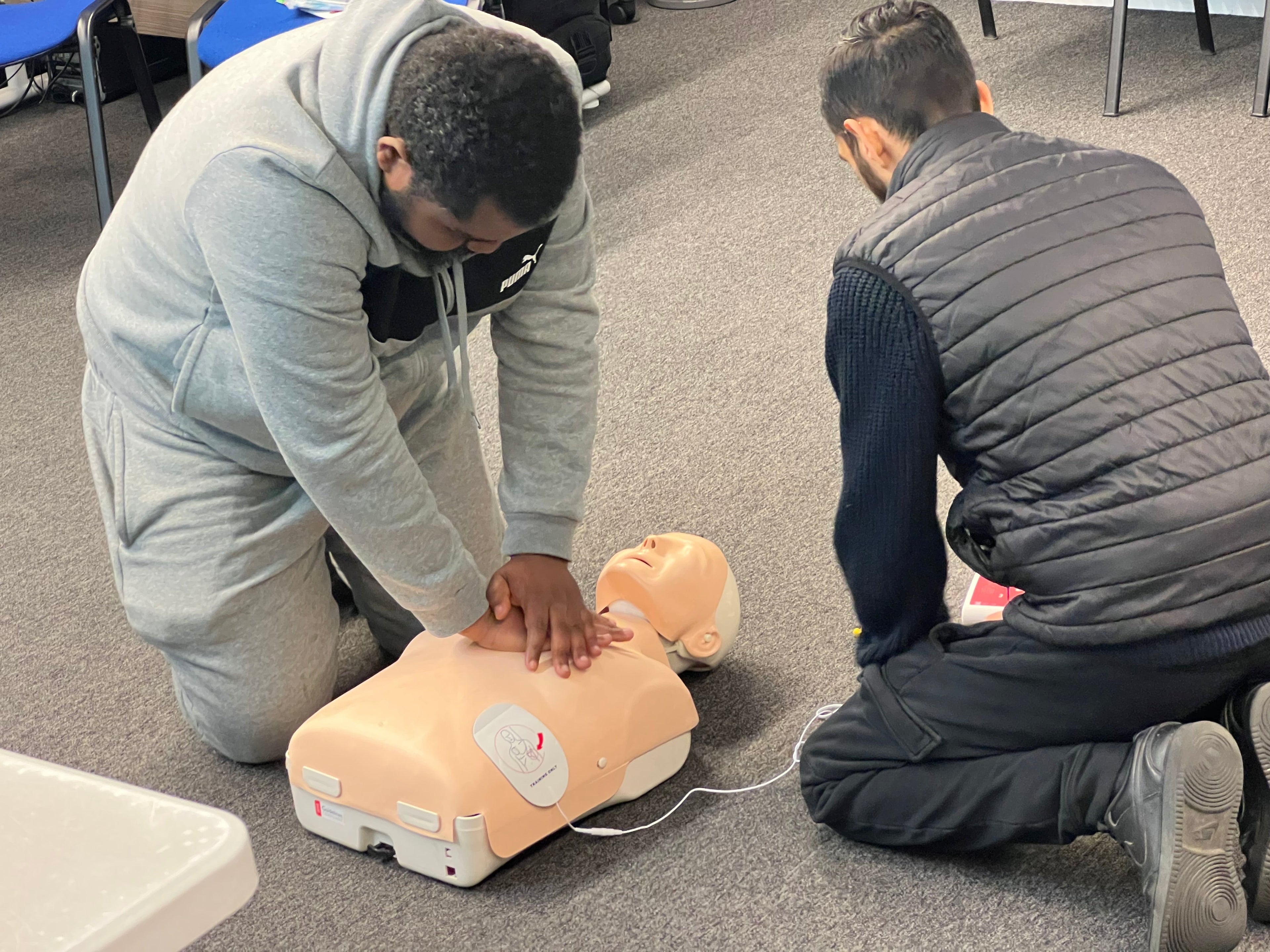EMERGENCY FIRST AID AT WORK TRAINING